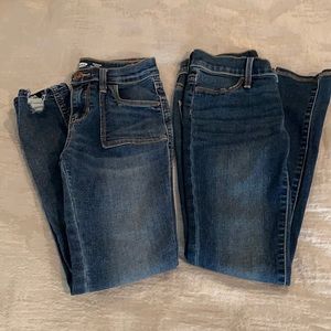 2 pair of Old Navy Rockstar Jeggings size 10